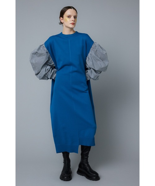 HeRIN.CYE ニットワンピース FREE ブラック レディース : ZOZOTOWN