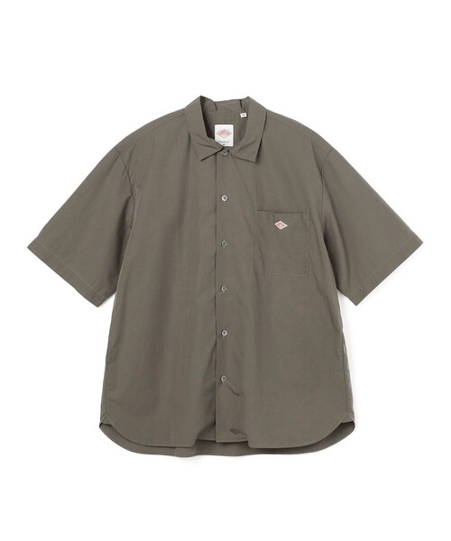 Danton（ダントン） 半袖シャツ 40 オリーブ メンズ : ZOZOTOWN Yahoo