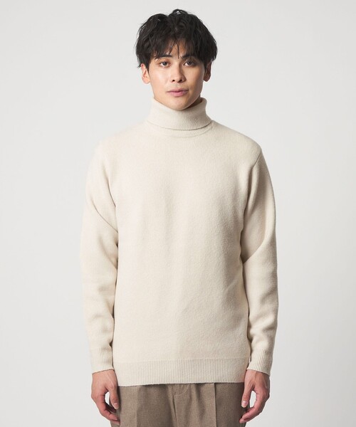 A DAY IN THE LIFE セーター ニット アンゴラミックス タートルネック