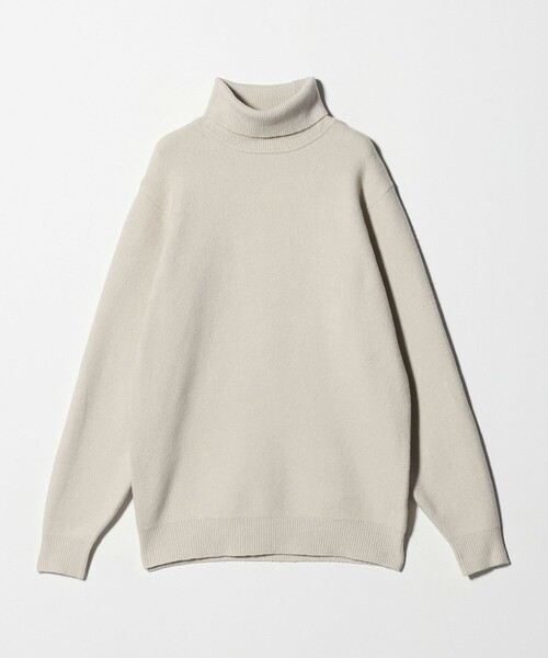 A DAY IN THE LIFE セーター ニット アンゴラミックス タートルネック