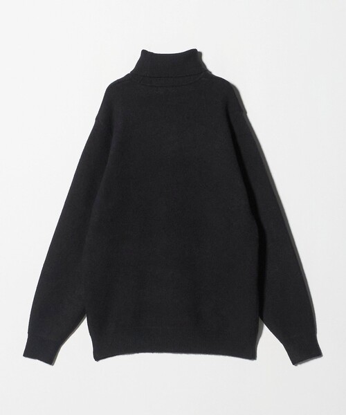 黒 タートルネック セーター A DAY IN THE LIFE セーター ニット アンゴラミックス タートルネック