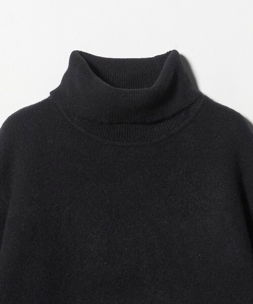 A DAY IN THE LIFE セーター ニット アンゴラミックス タートルネック