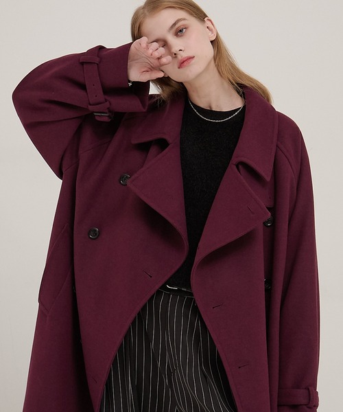 「EMMA CLOTHES」 チェスターコート M ネイビー メンズ_画像5