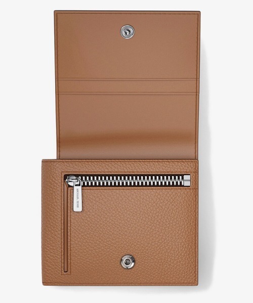MICHAEL KORS マイケルコース 二つ折り財布メンズ　ベージュ MICHAEL KORS（マイケルコース） 二つ折り 二つ折り財布 財布 HUDSON