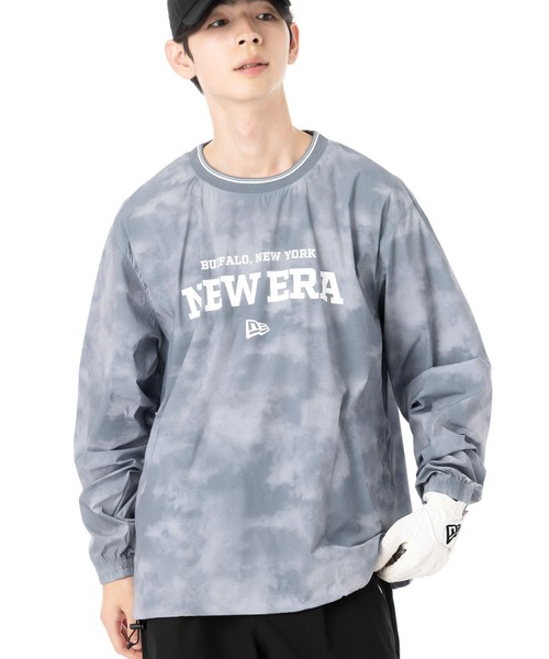 NEW ERA（ニューエラ） ゴルフ プルオーバー 長袖 柄 メンズ