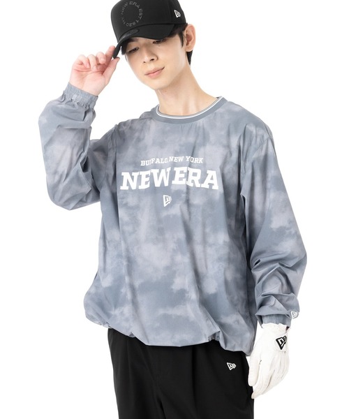 NEW ERA（ニューエラ） ゴルフ プルオーバー 長袖 柄 メンズ