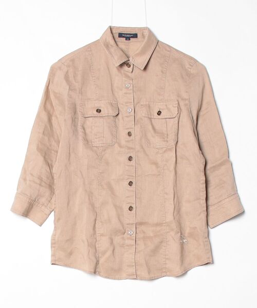 BURBERRY（バーバリー） 7分袖シャツ 38 ベージュ レディース 