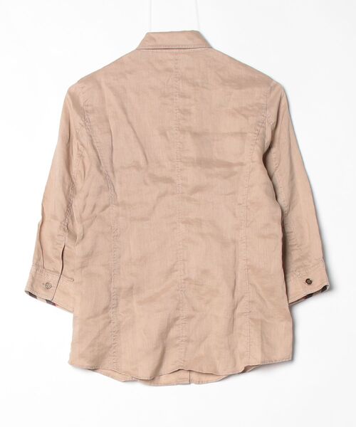 BURBERRY（バーバリー） 7分袖シャツ 38 ベージュ レディース 