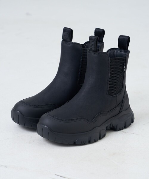 「SHAKA」 ショートブーツ 24.0cm ブラック レディース_画像7