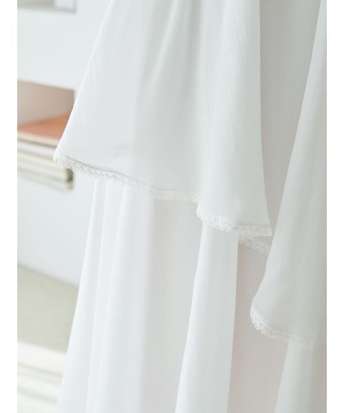 SNIDEL Sustainableバリエーションティアードスカート Sustainableバリエーションティアードスカート(ロングスカート