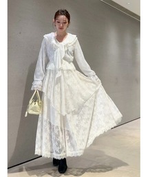 SNIDEL（スナイデル） スカート Sustainableバリエーションティアード