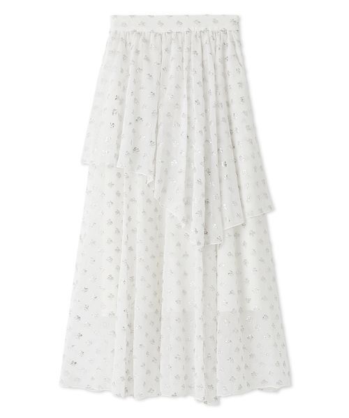 SNIDEL（スナイデル） スカート Sustainableバリエーションティアード