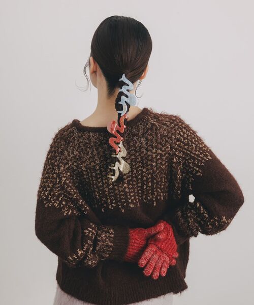 COHINA（コヒナ） ヘアクリップ 「YUNA SANTA」ドローイングヘア