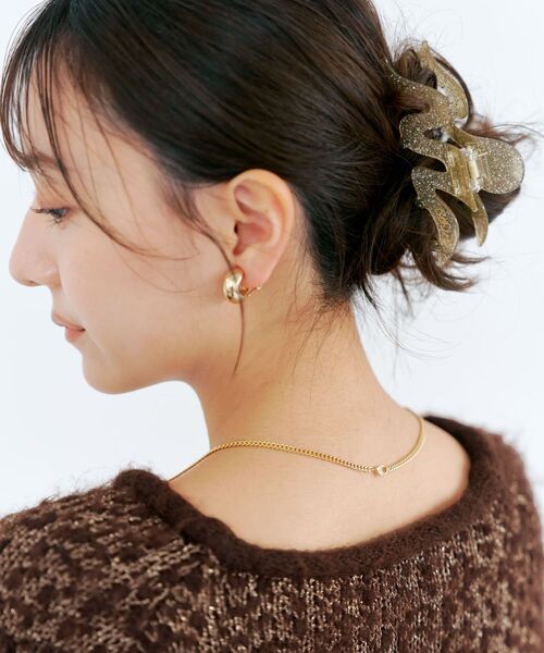 COHINA（コヒナ） ヘアクリップ 「YUNA SANTA」ドローイングヘア