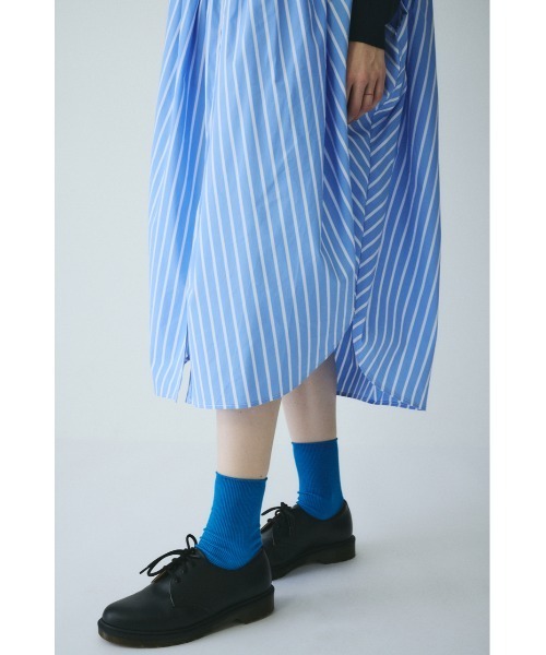 HeRIN.CYE ワンピース Docking shirt dress ドッキングシャツドレス