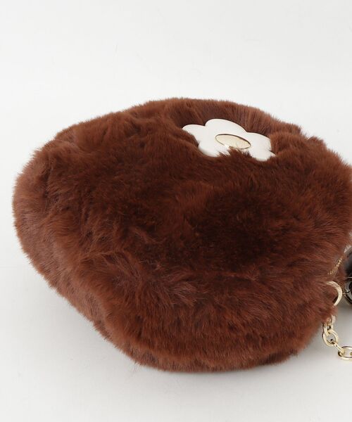 「MARY QUANT」 ワンポイントショルダーバッグ - ブラウン レディース_画像3