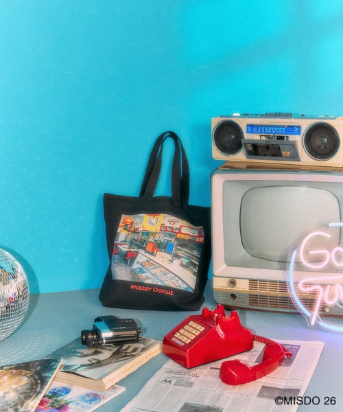 LEPSIM（レプシィム） トートバッグ 「Mister Donut」BIGトートバッグ