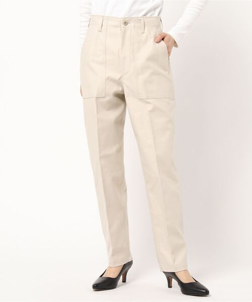 「THE SHINZONE」 パンツ 34 ホワイト レディース_画像9