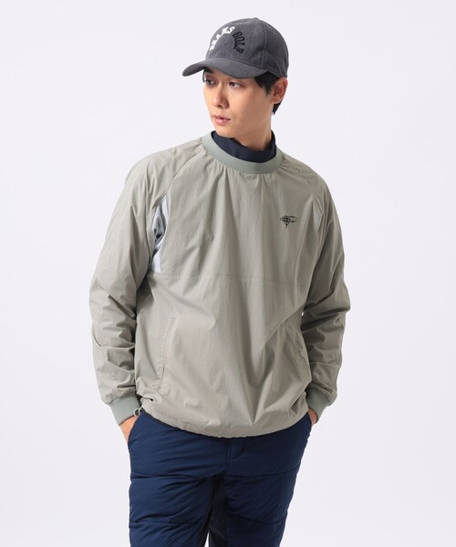 美品 BEAMS GOLF ビームスゴルフ ブランドロゴ 秋冬 AW ブルゾン ナイロン ブラック レディース L ゴルフウェア MA-1【古着】【中古】 美品 BEAMS GOLF ビームスゴルフ ブランドロゴ 秋冬 AW ブルゾン