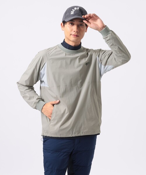 BEAMS GOLFブルゾン　ほぼ未使用美品！！！ BEAMS GOLF（ビームス ゴルフ） ブルゾン MEDIUM ライトグレー メンズ
