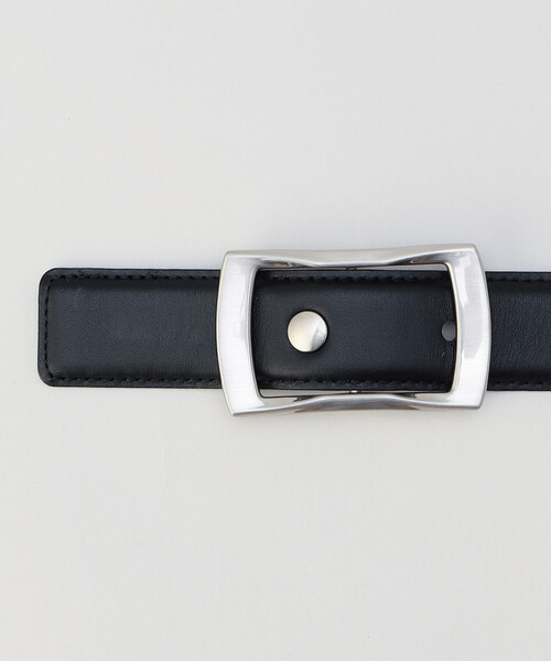 新品 未使用 人気 コムサメン ビジネスベルト ブラック（黒）フリコバックル COMME CA MEN（コムサメン） ベルト フリコバックル ベルト メンズ