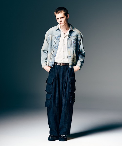デニムジャケット gジャン Anthem Denim Jacket / アンセムデニムジャケット メンズ レディースの画像