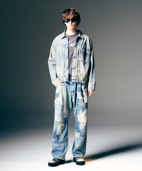 デニムジャケット gジャン Anthem Denim Jacket / アンセムデニムジャケット メンズ レディースの画像