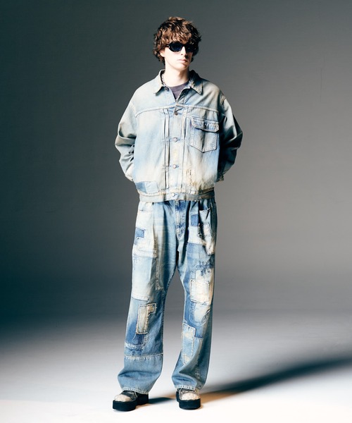 デニムジャケット gジャン Anthem Denim Jacket / アンセムデニムジャケット メンズ レディースの画像