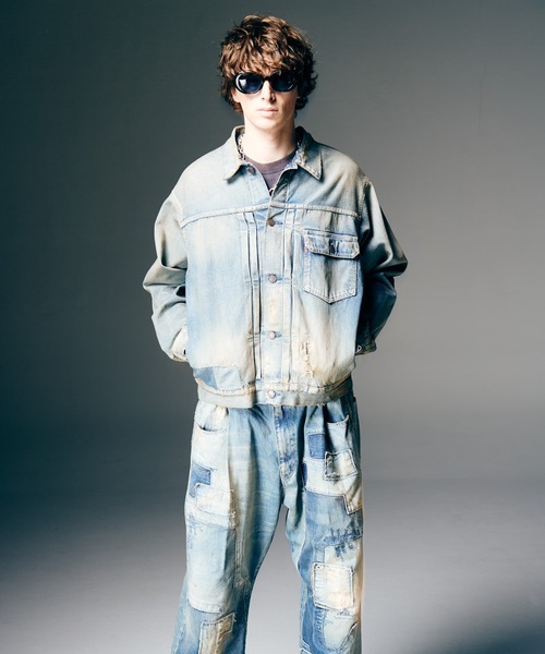 デニムジャケット gジャン Anthem Denim Jacket / アンセムデニムジャケット メンズ レディースの画像
