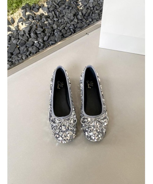 「SHEPP」 フラットパンプス 40 ブラック レディース_画像2