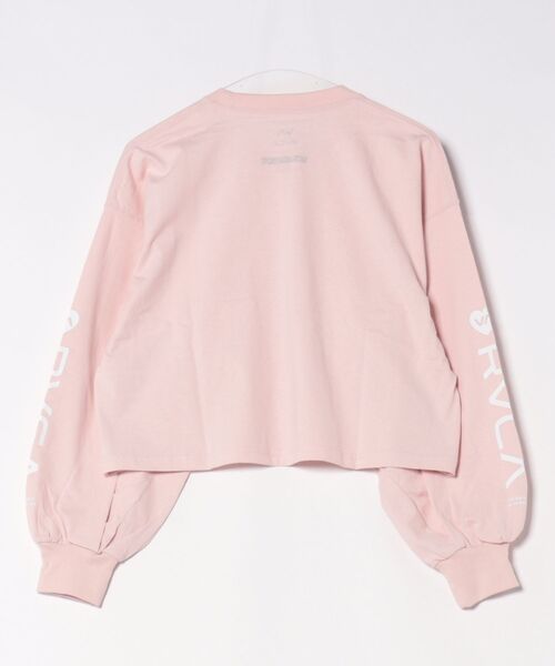 再生産なし ルーカ RVCA ビッグロンT ピンクS RVCA（ルーカ） tシャツ メンズ HYKE CROPPED LONG TEE ロンT 「2026年