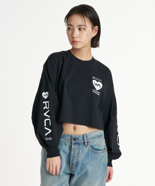 RVCA（ルーカ） tシャツ メンズ HYKE CROPPED LONG TEE ロンT 「2026年