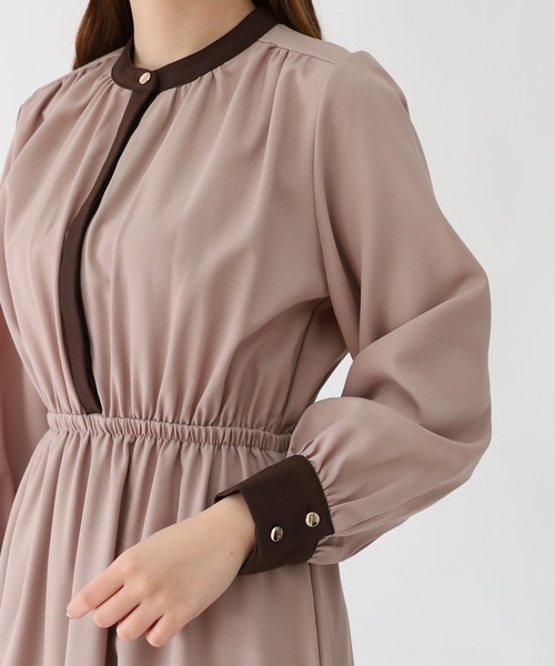 「ASTORIA ODIER」 長袖ワンピース MEDIUM ブラック レディース_画像8