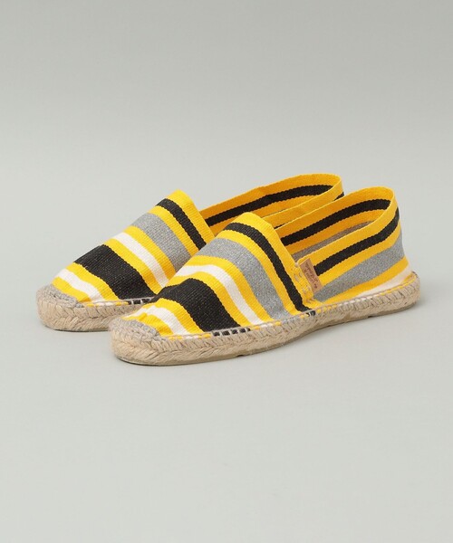 「SHIPS」 「La Maison De L’espadrille」エスパドリーユ 40 イエロー メンズ_画像4