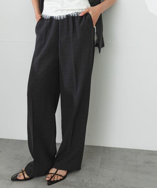 SENSE OF PLACE by URBAN RESEARCH uvカット ワイドパンツ パンツ 「一