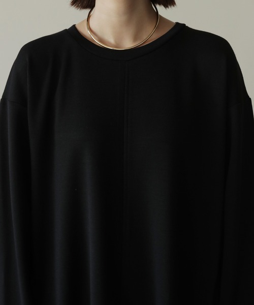「HERENCIA」 長袖ワンピース MEDIUM ダークカーキ レディースの画像