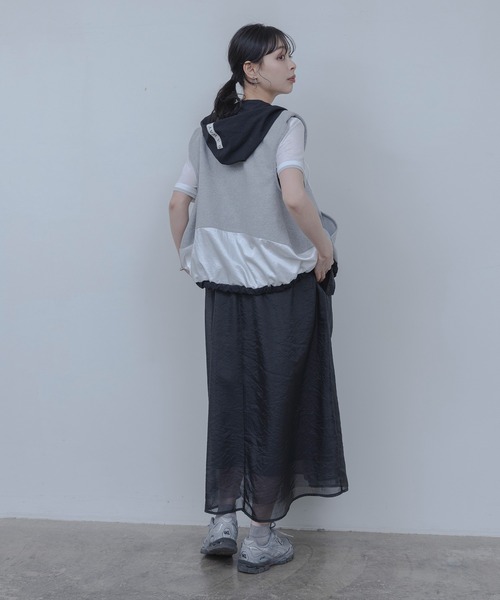 ベスト/ジレ eimee law Eimee Law（エイミーロウ）の「ツィード MIXボタンベストジレ（ベスト