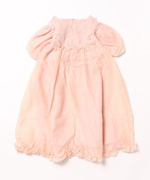 「aimoha」 「KIDS」半袖ワンピース 140 ピンク キッズ_画像2