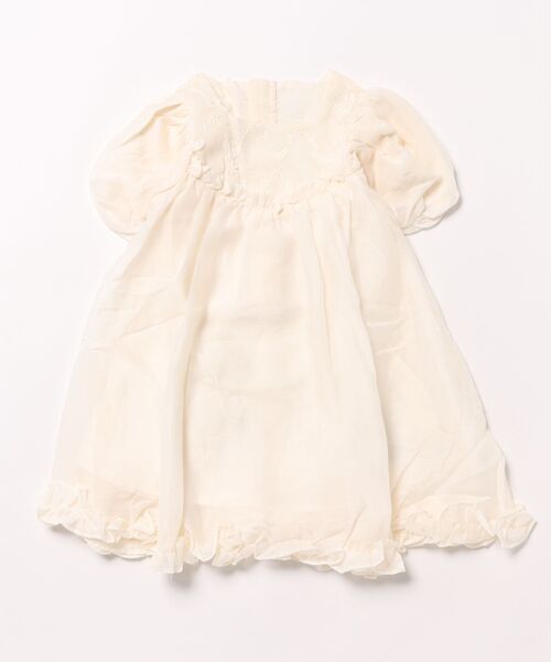 「aimoha」 「KIDS」半袖ワンピース 140 ピンク キッズ_画像3