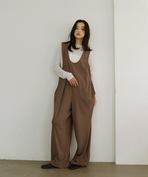 hellam（ヘラム） サロペット オーバーオール 2wayオールインワン