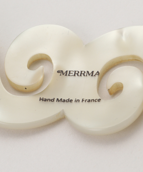 MERRMA EARTH ヘアクリップ MERRMA / メルマ EARTH SPIRAL BARETTE