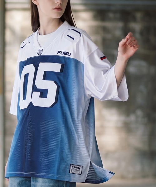 FUBU（フブ） tシャツ 「FUBU/フブ」OG GRADATION GAME SHIRTS/OG