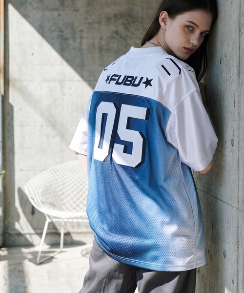 FUBU（フブ） tシャツ 「FUBU/フブ」OG GRADATION GAME SHIRTS/OG