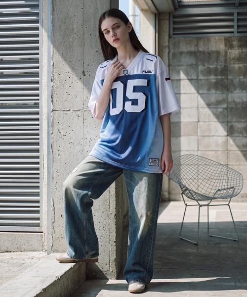 FUBU（フブ） tシャツ 「FUBU/フブ」OG GRADATION GAME SHIRTS/OG