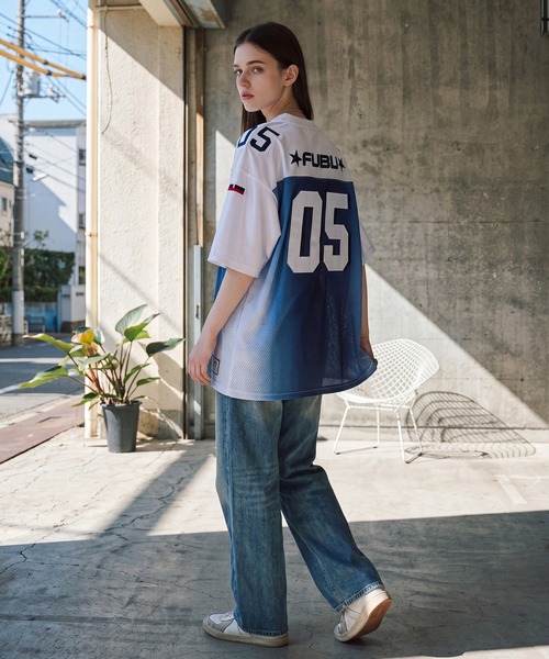 FUBU（フブ） tシャツ 「FUBU/フブ」OG GRADATION GAME SHIRTS/OG