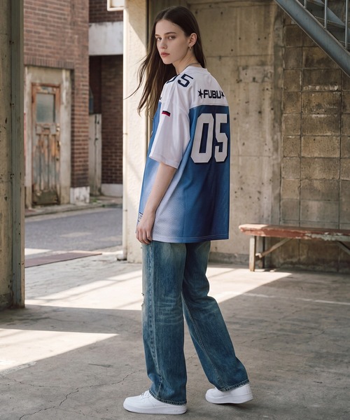 FUBU（フブ） tシャツ 「FUBU/フブ」OG GRADATION GAME SHIRTS/OG
