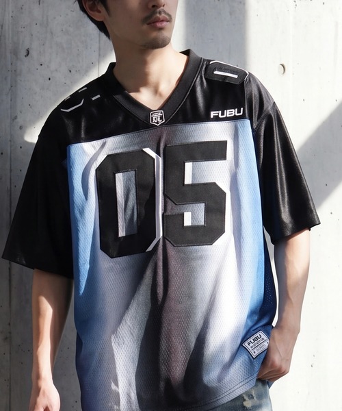 FUBU（フブ） tシャツ 「FUBU/フブ」OG GRADATION GAME SHIRTS/OG