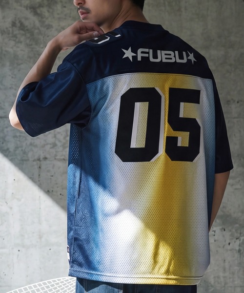 FUBU（フブ） tシャツ 「FUBU/フブ」OG GRADATION GAME SHIRTS/OG