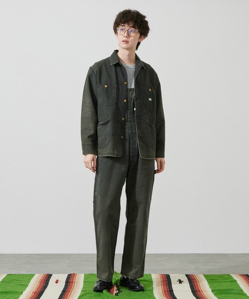 Lee（リー） オーバーオール サロペット Lee/リー「ダック素材