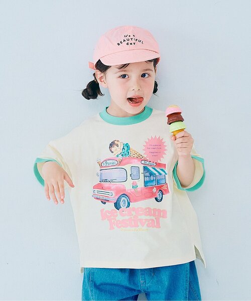 p.premier（ピードットプルミエ） tシャツ 「26夏新作」いろんなアイス